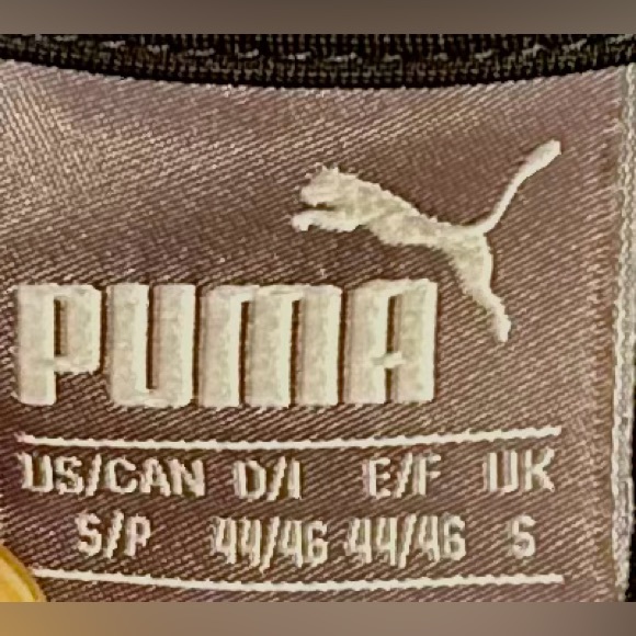 PUMA Men's Black and White Windbreaker - Picture 2 of 5